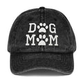 Dog Mom Vintage Cotton Twill Cap